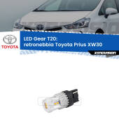 0 Retronebbia LED T20 Gear per Toyota Prius XW30 2008 - 2014 T20: Lampadina LED rossa Gear v1.0