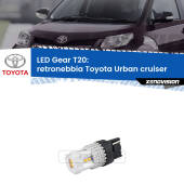0 Retronebbia LED T20 Gear per Toyota Urban cruiser 2007 - 2016 T20: Lampadina LED rossa Gear v1.0