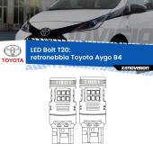 0 Retronebbia LED Toyota Aygo B4 2018 in poi: T20 Bolt T20: LED Bolt Rossi (Coppia)