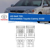 0 Retronebbia LED Toyota Camry XV20 1996 - 2001: T20 Bolt T20: LED Bolt Rossi (Coppia)