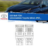 0 Retronebbia LED Toyota Mirai JPD1_ 2014 in poi: T20 Bolt T20: LED Bolt Rossi (Coppia)