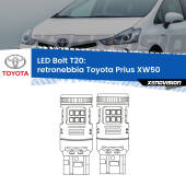 0 Retronebbia LED Toyota Prius XW50 2015 in poi: T20 Bolt T20: LED Bolt Rossi (Coppia)