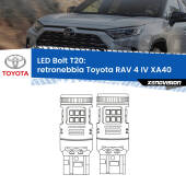 0 Retronebbia LED Toyota RAV 4 IV XA40 2012 - 2018: T20 Bolt T20: LED Bolt Rossi (Coppia)