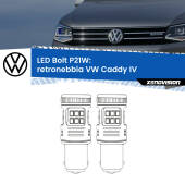 0 Retronebbia LED VW Caddy IV 2015 - 2017: P21W Bolt P21W: LED Bolt Rossi (Coppia)