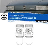 0 Retronebbia LED VW Passat B3 1988 - 1996: P21W Bolt P21W: LED Bolt Rossi (Coppia)