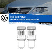 0 Retronebbia LED VW Passat B6 2005 - 2010: P21W Bolt P21W: LED Bolt Rossi (Coppia)