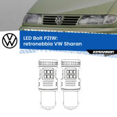 0 Retronebbia LED VW Sharan  1995 - 2010: P21W Bolt P21W: LED Bolt Rossi (Coppia)