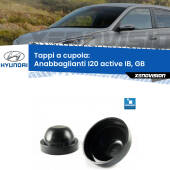 0 Tappi a cupola per Anabbaglianti H4 Hyundai I20 active IB, GB a parabola singola (Coppia) Coppia tappi coprifaro a cupola 90mm