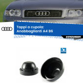 0 Tappi a cupola per Anabbaglianti H7 Audi A4 B6 2000 - 2004 (Coppia) Coppia tappi coprifaro a cupola 75mm