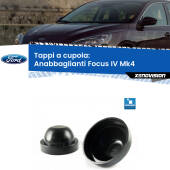 0 Tappi a cupola per Anabbaglianti H7 Ford Focus Mk4 2018 in poi (Coppia) Coppia tappi coprifaro a cupola 90mm