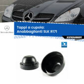 Coppia tappi coprifaro a cupola 100mm