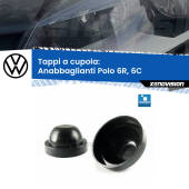 0 Tappi a cupola per Anabbaglianti H7 VW Polo 6R, 6C a parabola tonda (Coppia) Coppia tappi coprifaro a cupola 100mm