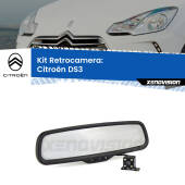 0 Telecamera e Specchio retrovisore OEM Look con display invisibile per Citroën DS3 Kit Retrovisore Telecamera Retromarcia con schermo 4" invisibile | Staffa OEM