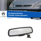 0 Telecamera e Specchio retrovisore OEM Look con display invisibile per Citroën Xsara picasso  Kit Retrovisore Telecamera Retromarcia con schermo 4" invisibile | Staffa OEM