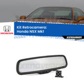 0 Telecamera e Specchio retrovisore OEM Look con display invisibile per Honda NSX Mk1 Kit Retrovisore Telecamera Retromarcia con schermo 4" invisibile | Staffa OEM