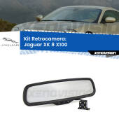 0 Telecamera e Specchio retrovisore OEM Look con display invisibile per Jaguar XK 8 X100 Kit Retrovisore Telecamera Retromarcia con schermo 4" invisibile | Staffa OEM