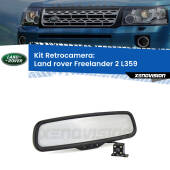 0 Telecamera e Specchio retrovisore OEM Look con display invisibile per Land rover Freelander 2 L359 Kit Retrovisore Telecamera Retromarcia con schermo 4" invisibile | Staffa OEM