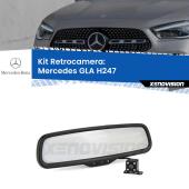 Kit Retrovisore Telecamera Retromarcia con schermo 4" invisibile | Staffa OEM