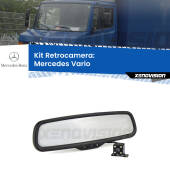 0 Telecamera e Specchio retrovisore OEM Look con display invisibile per Mercedes Vario  Kit Retrovisore Telecamera Retromarcia con schermo 4" invisibile | Staffa OEM