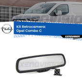 0 Telecamera e Specchio retrovisore OEM Look con display invisibile per Opel Combo C  Kit Retrovisore Telecamera Retromarcia con schermo 4" invisibile | Staffa OEM