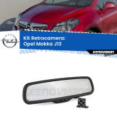 0 Telecamera e Specchio retrovisore OEM Look con display invisibile per Opel Mokka J13 Kit Retrovisore Telecamera Retromarcia con schermo 4" invisibile | Staffa OEM