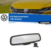0 Telecamera e Specchio retrovisore OEM Look con display invisibile per VW Arteon  Kit Retrovisore Telecamera Retromarcia con schermo 4" invisibile | Staffa OEM