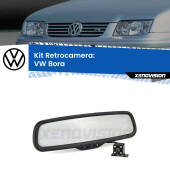 0 Telecamera e Specchio retrovisore OEM Look con display invisibile per VW Bora  Kit Retrovisore Telecamera Retromarcia con schermo 4" invisibile | Staffa OEM