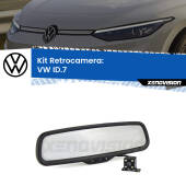 0 Telecamera e Specchio retrovisore OEM Look con display invisibile per VW ID.7  Kit Retrovisore Telecamera Retromarcia con schermo 4" invisibile | Staffa OEM