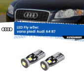 0 Vano Piedi LED Audi A4 B7 2004 - 2008: W5W Fly W5W: Lampadine LED Fly 6000k (Coppia)