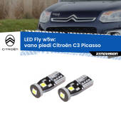 0 Vano Piedi LED Citroën C3 Picasso 2009 - 2016: W5W Fly W5W: Lampadine LED Fly 6000k (Coppia)