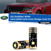 0 Vano Piedi LED Land rover Range rover III L322 2002 - 2012: T10 GoldStar T10 (W5W) Goldstar Coppia LED Canbus Next Gen