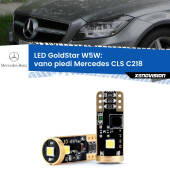 0 Vano Piedi LED Mercedes CLS C218 2011 - 2017: T10 GoldStar T10 (W5W) Goldstar Coppia LED Canbus Next Gen