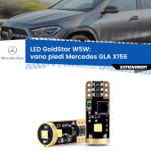 0 Vano Piedi LED Mercedes GLA X156 2013 in poi: T10 GoldStar T10 (W5W) Goldstar Coppia LED Canbus Next Gen