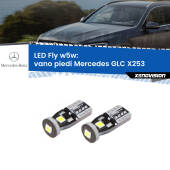 0 Vano Piedi LED Mercedes GLC X253 2015 - 2019: W5W Fly W5W: Lampadine LED Fly 6000k (Coppia)