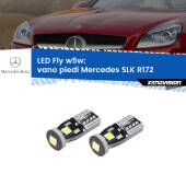 0 Vano Piedi LED Mercedes SLK R172 2011 in poi: W5W Fly W5W: Lampadine LED Fly 6000k (Coppia)