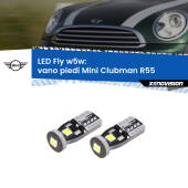0 Vano Piedi LED Mini Clubman R55 2007 - 2015: W5W Fly W5W: Lampadine LED Fly 6000k (Coppia)