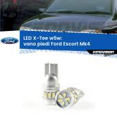 0 Vano Piedi LED per Ford Escort Mk4 1990 - 2000: W5W X-Tee W5W (T10) LED X-Tee (Coppia)