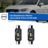0 Vano Piedi LED per Volvo XC60 Mk1 2008 - 2016: C5W BlackForce 36mm (Coppia) C5W 36mm: LED Blackforce 6000k (Coppia)