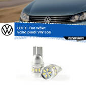 0 Vano Piedi LED per VW Eos 2006 - 2015: W5W X-Tee W5W (T10) LED X-Tee (Coppia)