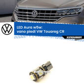0 Vano Piedi LED per VW Touareg CR 2018 in poi: Aura w5w W5W: lampadina LED Aura 6000k