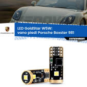 0 Vano Piedi LED Porsche Boxster 981 2012 in poi: T10 GoldStar T10 (W5W) Goldstar Coppia LED Canbus Next Gen