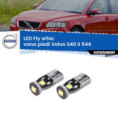 0 Vano Piedi LED Volvo S40 II 544 2004 - 2012: W5W Fly W5W: Lampadine LED Fly 6000k (Coppia)