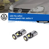 0 Vano Piedi LED VW Jetta V 2005 - 2010: W5W Fly W5W: Lampadine LED Fly 6000k (Coppia)