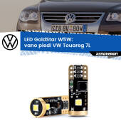 0 Vano Piedi LED VW Touareg 7L 2002 - 2010: T10 GoldStar T10 (W5W) Goldstar Coppia LED Canbus Next Gen