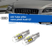 0 Vano Piedi LED W5W Audi Q7 2006 - 2015 W5W Tube W5W: Lampadine LED Tube 6000k (Coppia)