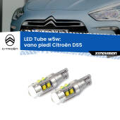 0 Vano Piedi LED W5W Citroën DS5 2011 - 2015 W5W Tube W5W: Lampadine LED Tube 6000k (Coppia)