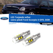 0 Vano Piedi LED W5W Ford Scorpio II GFR, GGR 1994 - 1998 W5W Tube W5W: Lampadine LED Tube 6000k (Coppia)