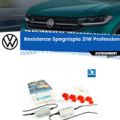 0 VW T-Cross: Spegnispia 21W Plug&Play senza tagliare cavi per retromarcia (Coppia) Kit Resistenze Spegnispia Alte Performance 21W (Coppia)