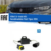 0 X-VOID: Filtri spegnispia H11 per Fendinebbia Fiat Tipo 356 2015 in poi H11 H9 H8: X-VOID Filtri Digitali Canbus No-Errori per LED