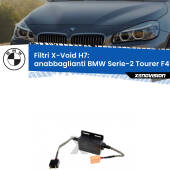 0 X-VOID: Filtri spegnispia H7 per Anabbaglianti BMW Serie-2 Tourer F45, F46 2014 - 2018 H7: X-VOID Filtri Digitali Canbus No-Errori per LED